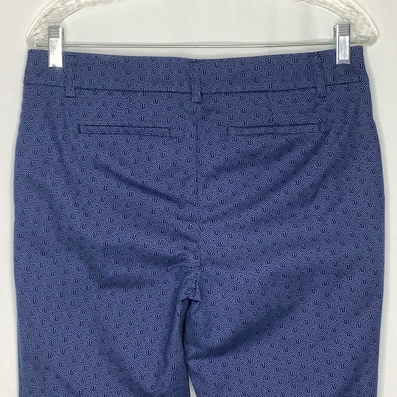 Hilary Radley Geometric Print Capri Pants Size 6 - Picture 5 of 15